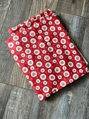 Red floral jay yang rare cottagecore premuim Cotton Fabric 1 yrd